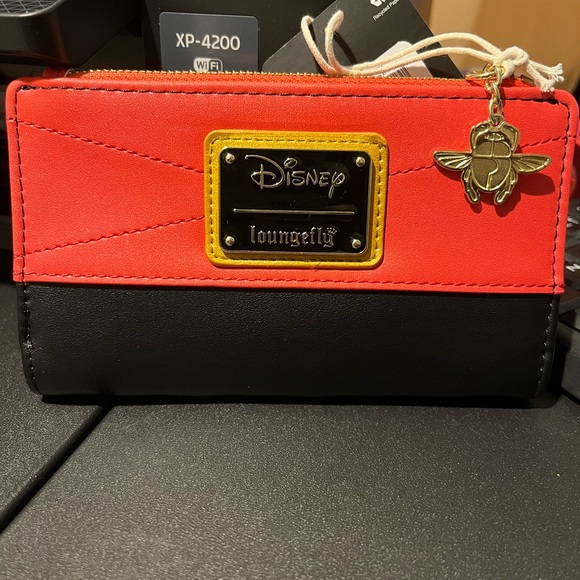 Loungefly Disney Aladdin Jafar Cosplay Flap Wallet - Picture 6 of 11